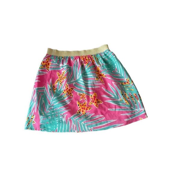 Lilly Pulitzer Womens Multicolor Tropical Leied Coy Mini Skirt Size Medium - Picture 8 of 8